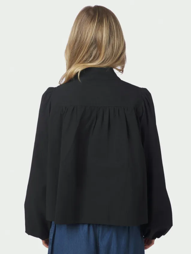 Tirsa Twill Jacket Black