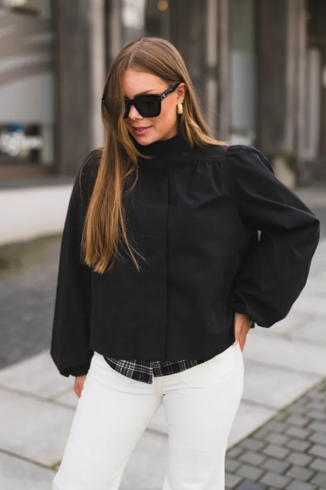 Tirsa Twill Jacket Black