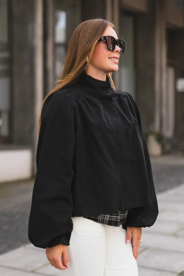 Tirsa Twill Jacket Black