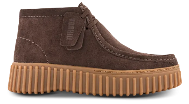 Torhill Moss Dark Brown Suede