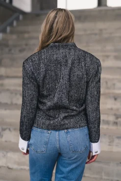 Toriva LS Jacket Black Grey Melange