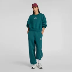 Trackside Fleece Crew Medusa Green
