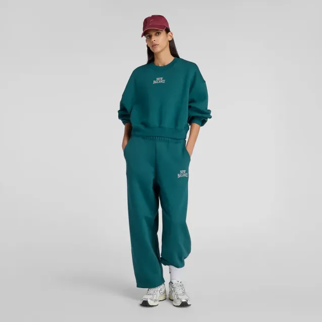 Trackside Fleece Crew Medusa Green