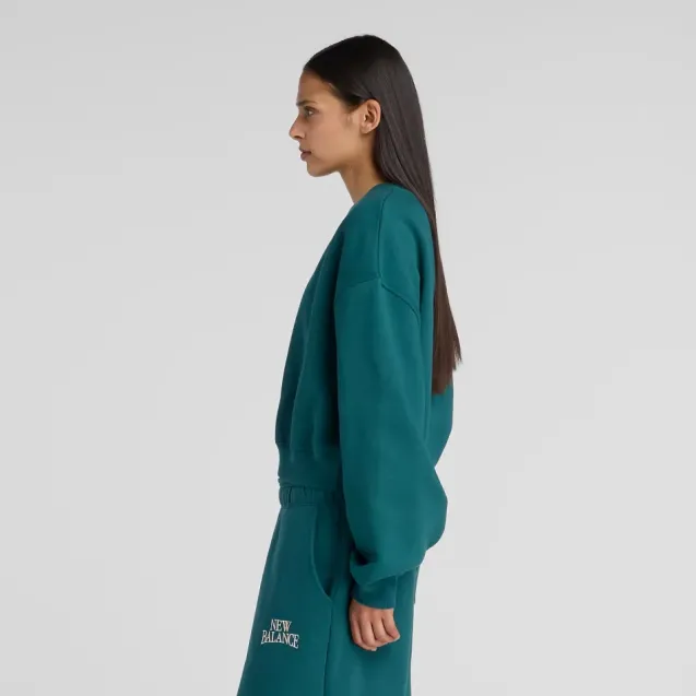 Trackside Fleece Crew Medusa Green