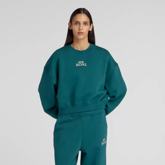Trackside Fleece Crew Medusa Green