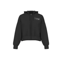 Trackside Fleece Full Zip Black Cement