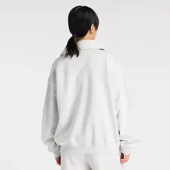 Trackside Fleece Half Zip Ash Heather