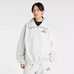 Trackside Fleece Half Zip Ash Heather