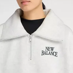 Trackside Fleece Half Zip Ash Heather