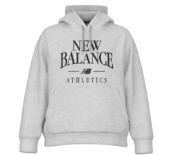 Trackside Fleece Hoodie Ash Heather