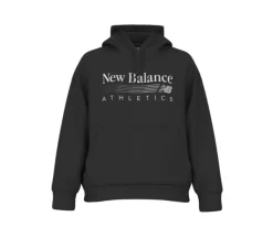 Trackside Fleece Hoodie Black Cement