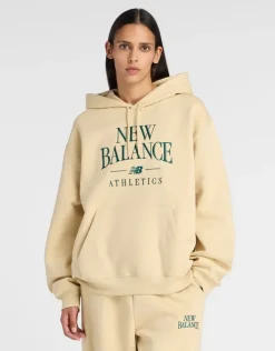 Trackside Fleece Hoodie Toasted Sesame