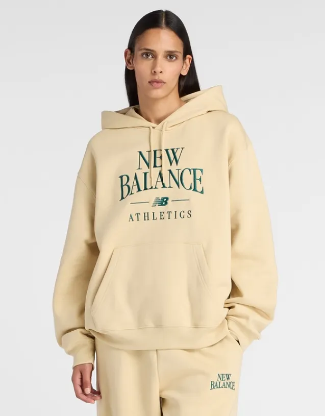 Trackside Fleece Hoodie Toasted Sesame
