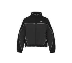 Trackside Woven Jacket Black Cement