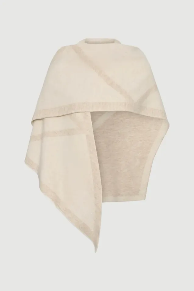 Triangle Scarf Cream/Light Beige