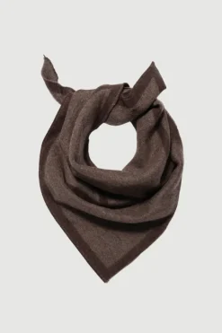 Triangle Scarf Small Cacao/Tobacco