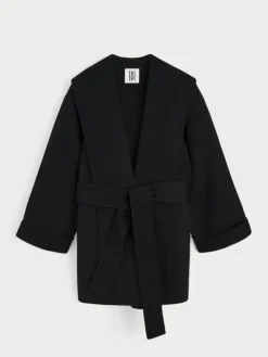 Trinelle Wool Coat Black