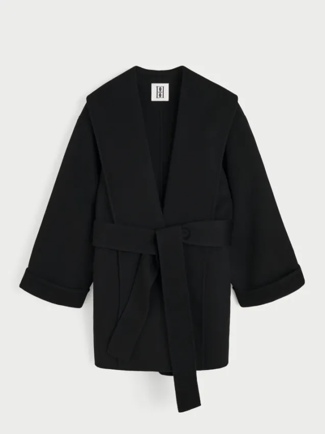 Trinelle Wool Coat Black