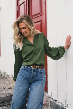 Trine Shirt Chive
