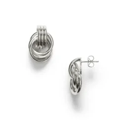 Triplet Earring Silver