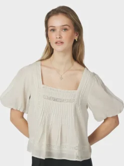 Tukana S Voile Blouse Ivory