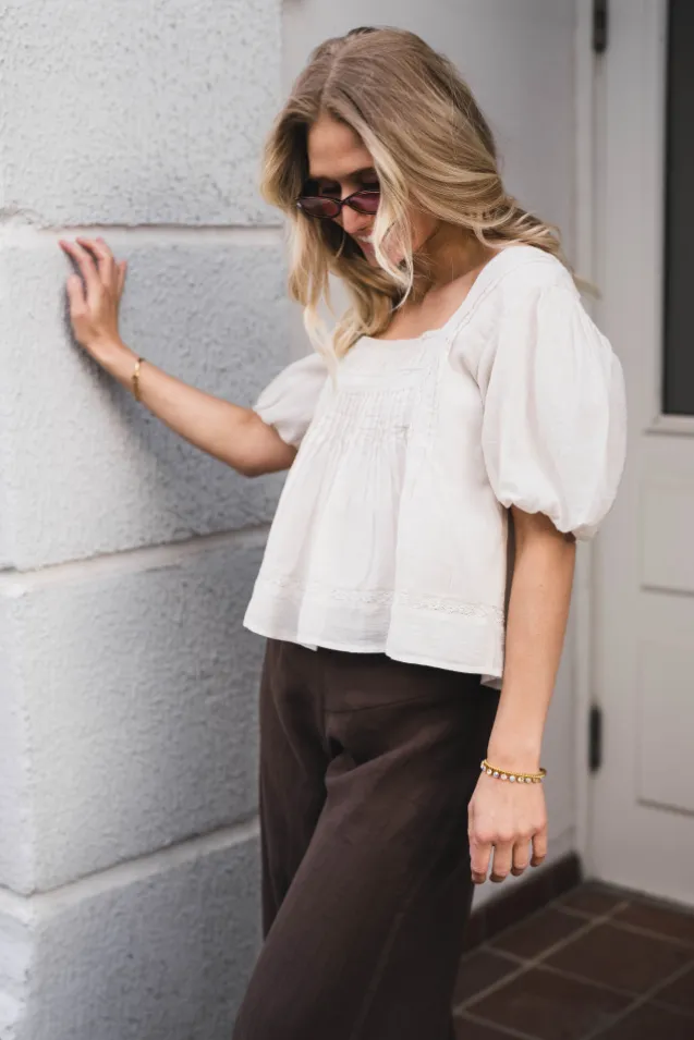 Tukana S Voile Blouse Ivory