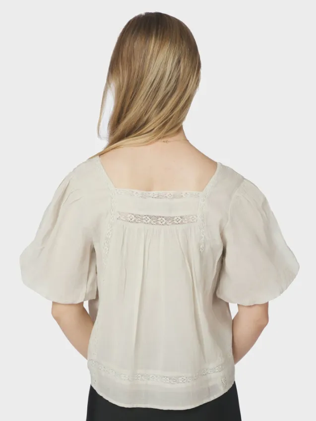 Tukana S Voile Blouse Ivory