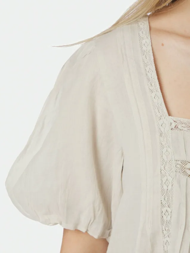 Tukana S Voile Blouse Ivory