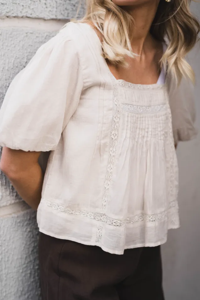 Tukana S Voile Blouse Ivory