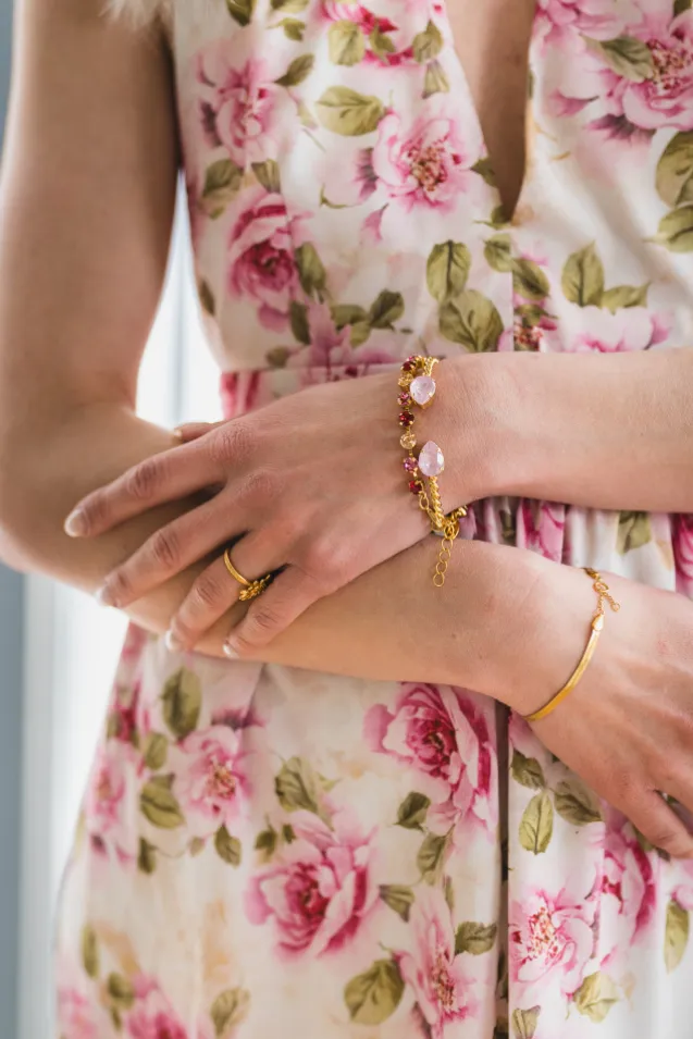 Tulip Maxi Dress V-Neck Romantic Blossom