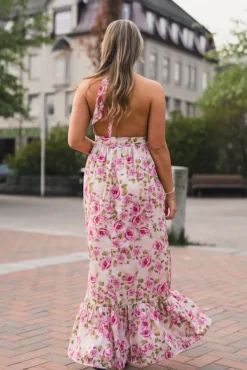 Tulip Maxi Dress V-Neck Romantic Blossom