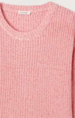 Twily Jumper Pink Marled White