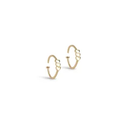 Twistie Love Hoops Gold