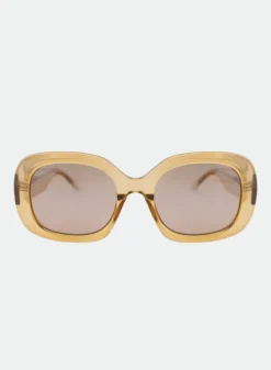 Valerie Trans Gold/Khaki Mirror