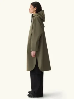 Vangen Coat Grape Leaf