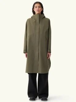 Vangen Coat Grape Leaf