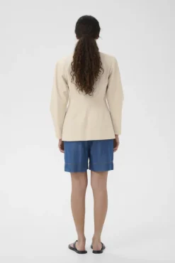 Veeta Blazer Ecru