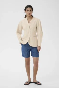 Veeta Blazer Ecru