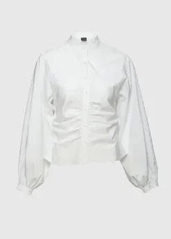 Velora Poplin Shirt White
