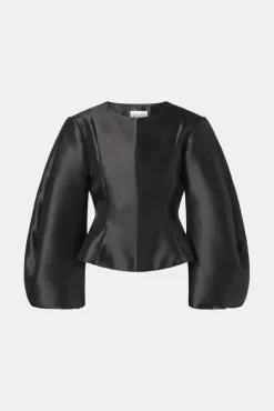 Vendela Balloon Sleeve Blouse Black