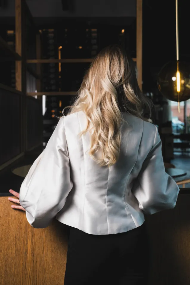 Vendela Balloon Sleeve Blouse Ivory