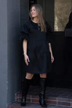 Vesta Dress Black