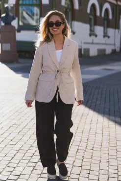 Viana Ginia Blazer Sand Melange
