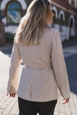 Viana Ginia Blazer Sand Melange
