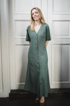 Viana Ginia 2/4 Dress Laurel W Melange