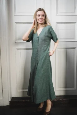 Viana Ginia 2/4 Dress Laurel W Melange