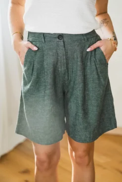 Viana Ginia HW Shorts Laurel W Melange