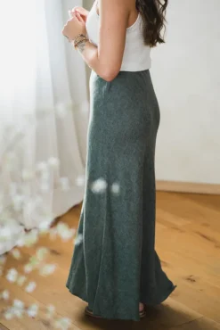Viana Ginia Skirt Laurel W Melange