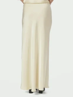 Vicky Heavy Sateen Skirt Light Yellow