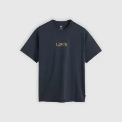 Vintage Fit Graphic Tee Logo Nightfall Navy Jersey